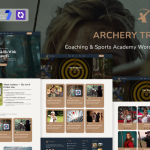 Arclance – Archery Training, Coaching & Sports Academy WordPress Theme