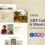 Artex - Art Gallery and Museum WordPress Elementor Theme