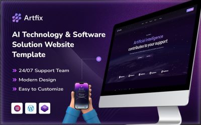 Artfix – Artificial Intelligence & AI Technology WordPress Theme