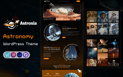Astroxia -Space Exploration & Astronomy WordPress Theme