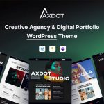Axdot – Creative Agency & Digital Portfolio WordPress Theme