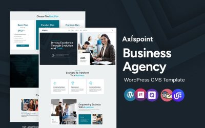 Axispoint - Business Agency WordPress Elementor Theme