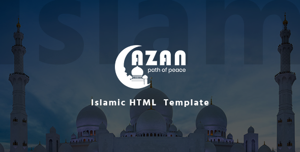 Azan - Islamic Center Responsive HTML Template Azan - Islamic Center Responsive HTML Template