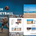 Beach Ball - Beach Volleyball And Sports Event WordPress Elementor Theme