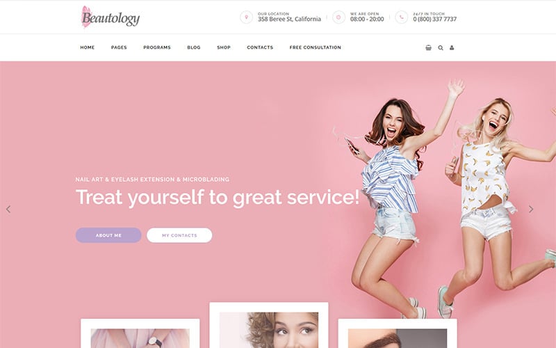 Beautology - Health Care, Nutrition and Beauty WordPress Theme Beautology - Health Care, Nutrition and Beauty WordPress Theme
