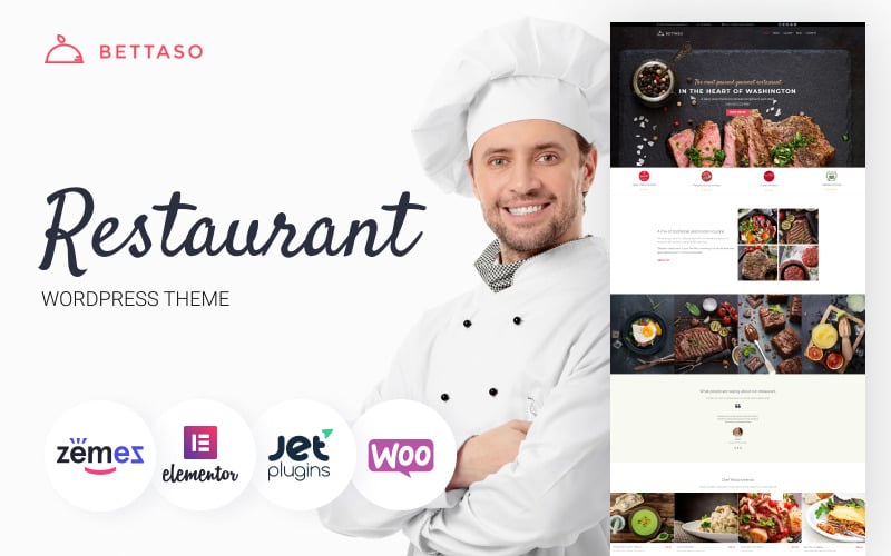 Bettaso - Cafe & Restaurant WordPress Theme Bettaso - Cafe & Restaurant WordPress Theme