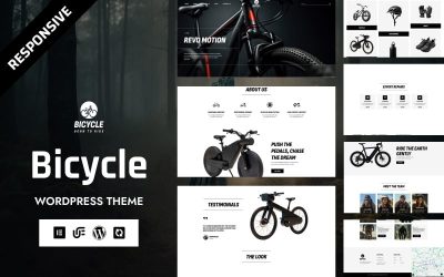 Bicycle- Sport Bicycle & Motorbike Shop Elementor WordPress Theme