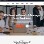 Bines - Business Consulting WordPress Elementor Theme