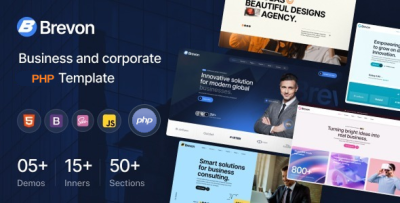Brevon - Business Consulting PHP Template