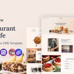 Brew -  Cafe and Restaurant WordPress CMS Elementor Template