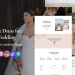 Bridelle - Wedding Dress and Event Multipurpose WordPress Elementor Theme