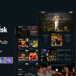 Brisk - Stylish Pub & Whiskey Bar WordPress Elementor Theme