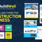 BuildWall - Construction WordPress Theme for Architecture & Building Companies