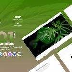 Cannibis – Clean Wordpress Theme For Cannabis & Vapors Brand