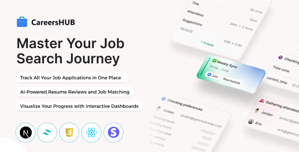 CareersHUB - Job Application Tracking System SaaS CareersHUB - Job Application Tracking System SaaS