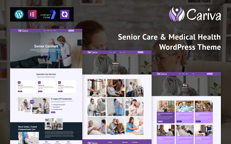 Cariva – Senior Care & Medical Health WordPress Theme Cariva – Senior Care & Medical Health WordPress Theme