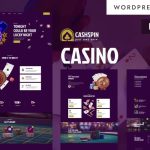 CashSpin - Casino, Gambling & Poker WordPress Elementor Theme
