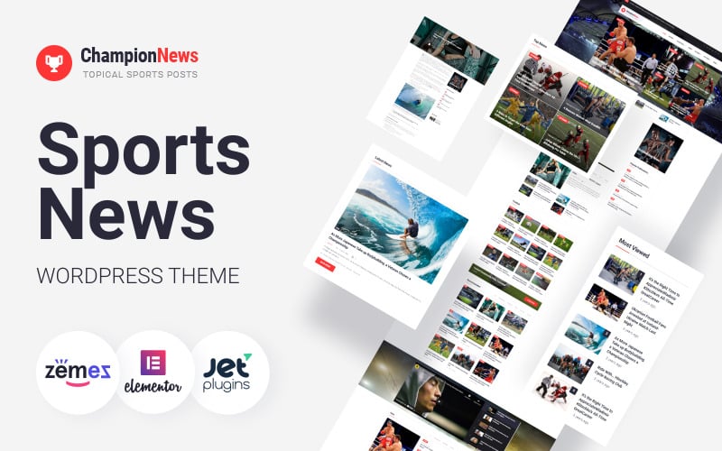ChampionNews - Sports News WordPress Elementor Theme ChampionNews - Sports News WordPress Elementor Theme