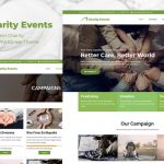 Charity Events - Modern Charity / Fundraising WordPress Theme