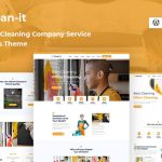 Cleanit -  Cleaning Company Service Responsive WordPress Theme