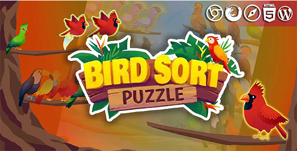 Bird Sort puzzle - HTML5 Game For Website(Included HTML5 Only) Bird Sort puzzle - HTML5 Game For Website(Included HTML5 Only)