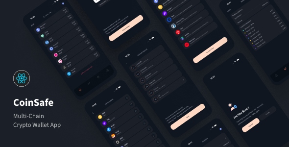 CoinSafe - Multi-Chain Crypto Wallet App UI/UX CoinSafe - Multi-Chain Crypto Wallet App UI/UX