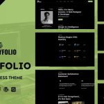 Copyfolio - Creative Personal Portfolio WordPress Elementor Theme