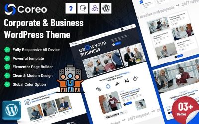 Coreo - Corporate Business WordPress Theme
