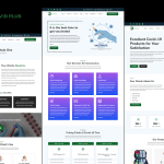 Covid Plus - Coronavirus, Hospital, Diagnostic, Clinic, Lab and Medical Store WordPress Theme