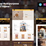 Cremazia – Coffee Shop and Café Multipurpose Responsive WordPress Theme