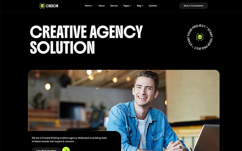 Creson - Creative Agency Solution Responsive WordPress Theme Creson - Creative Agency Solution Responsive WordPress Theme