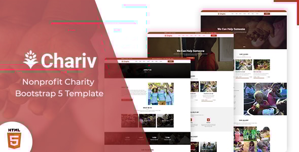 Crowdfunding Website Template using Bootstrap - Chariv Crowdfunding Website Template using Bootstrap - Chariv