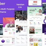 Cyber - Technology Saas and Startup Elementor WordPress Theme.