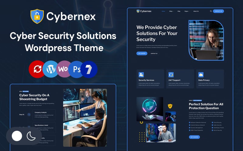 Cybernex - Cyber Security Solutions Elementor Wordpress Responsive Theme Cybernex - Cyber Security Solutions Elementor Wordpress Responsive Theme