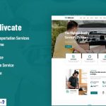 Delivcate – Logistic & Transportation Service WordPress Theme
