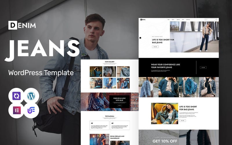 Denim - Jeans & Fashion Store WordPress Elementor Theme Denim - Jeans & Fashion Store WordPress Elementor Theme