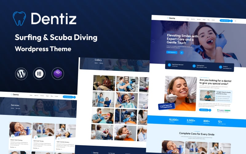 Dentiz - Dentist & Dental Clinic WordPress Theme Dentiz - Dentist & Dental Clinic WordPress Theme