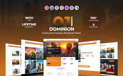 Dominion – Construction Company WordPress Theme