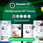 DreamIT -  Multi-Purpose Elementor Responsive WordPress Theme.