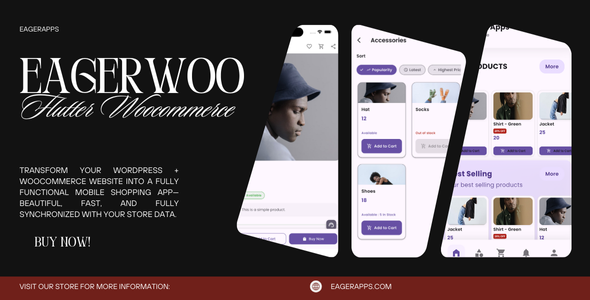 EagerFashion - Flutter Fashion Mobile Full App EagerFashion - Flutter Fashion Mobile Full App