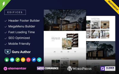 Edifices - Architecture and Real Estate WordPress Theme