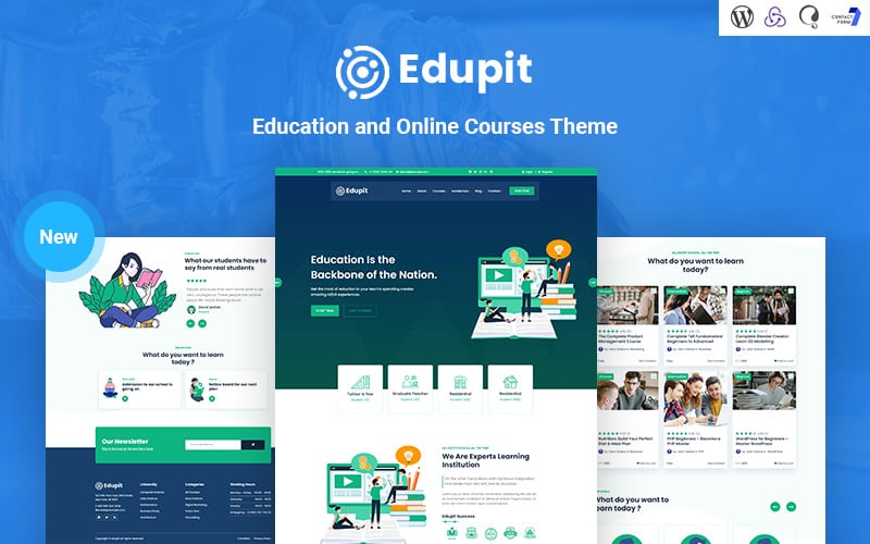 Edupit - Education LMS Responsive WordPress Theme Edupit - Education LMS Responsive WordPress Theme