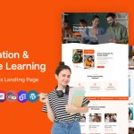 Edutra - Online Education Learning Multipurpose WordPress Elementor Theme