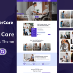 ElderCare – Senior Care & Medical Services WordPress Theme