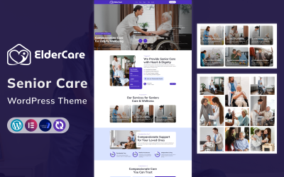 ElderCare – Senior Care & Medical Services WordPress Theme