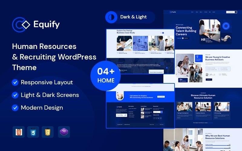 Equify – Human Resources Solutions & Business Consulting WordPress Theme Equify – Human Resources Solutions & Business Consulting WordPress Theme