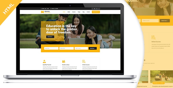 Erudition Education HTML5 Template Erudition Education HTML5 Template