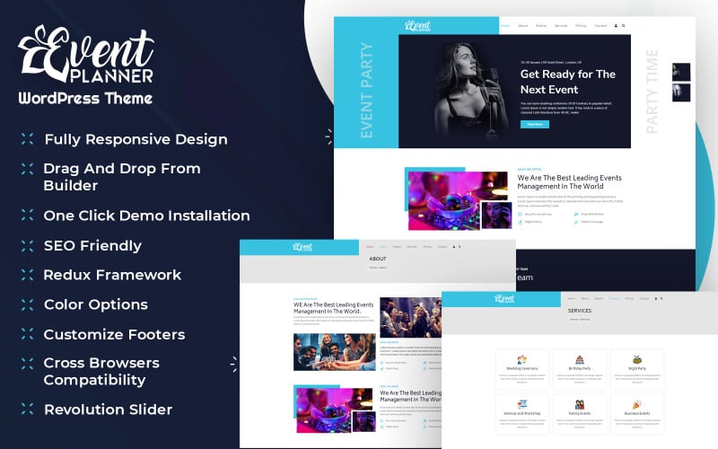 Event Planner and Organizer WordPress Theme With AI Content Generator Event Planner and Organizer WordPress Theme With AI Content Generator
