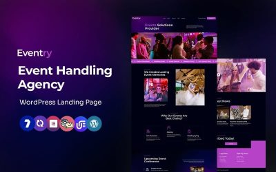 Eventry - Event Management Multipurpose WordPress Elementor Theme