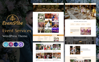 EventVibe – Wedding Planner And Event Organizer WordPress Theme